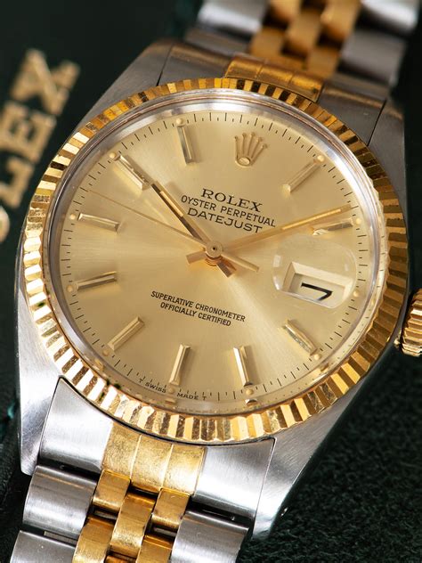 1986 rolex datejust 16013.